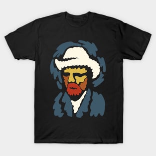 Van Gogh Minimal Portrait T-Shirt